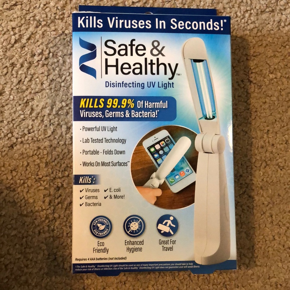 Disinfecting UV Light